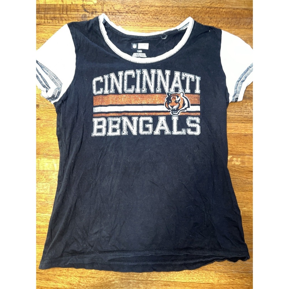 NFL Team Apparel‎ Cincinnati Bengals Womens Large Black T-Shirt